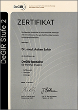 Zertifikat Deutsche Röntgengesellschaft